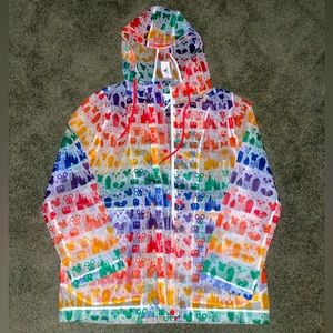 Disney Rainbow Mickey & Treats Raincoat